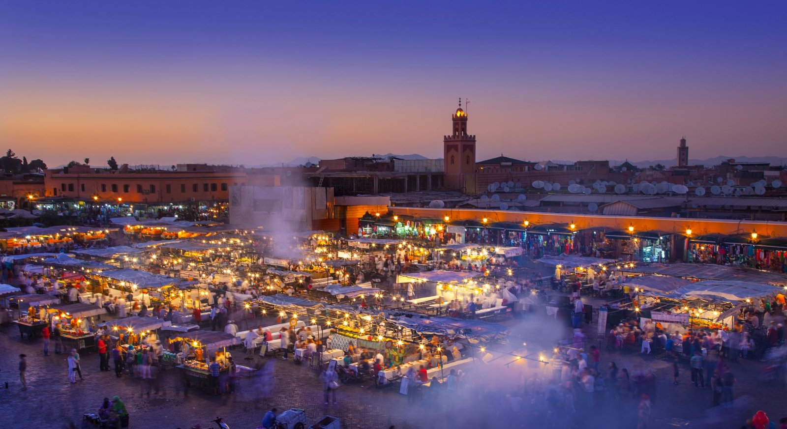 Marrakech, punto de incio de algunos circuitos