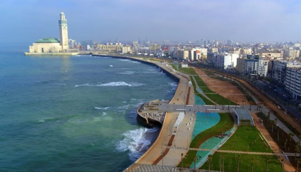 Costanera de Casablanca hacia Marrakech, tour desde Tánger