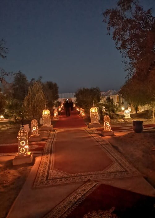 Noche en el desierto durante el tour de 7 dpias desde Fez a Fez