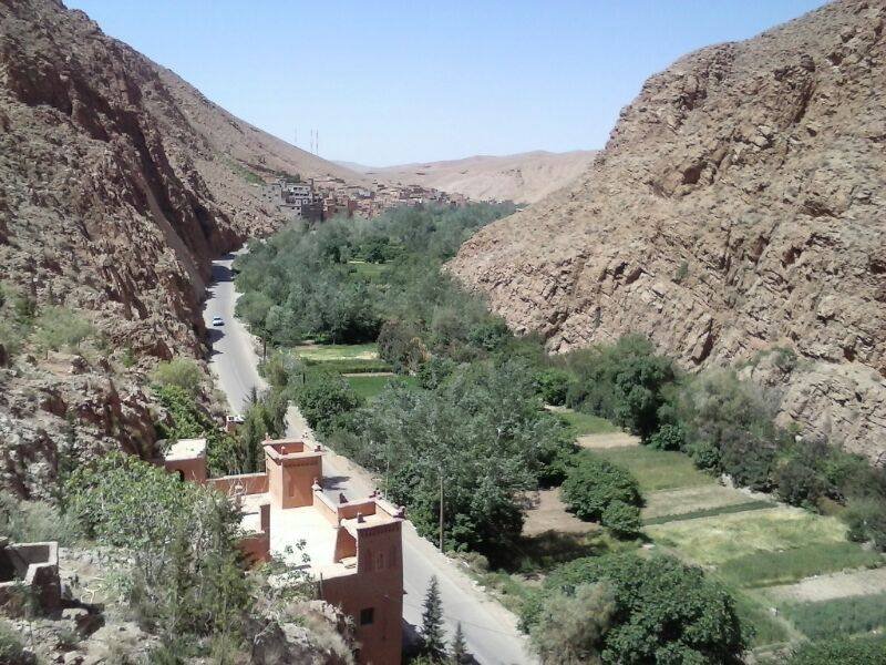 Dades, punto importante del tour de 7 días desde Casablanca