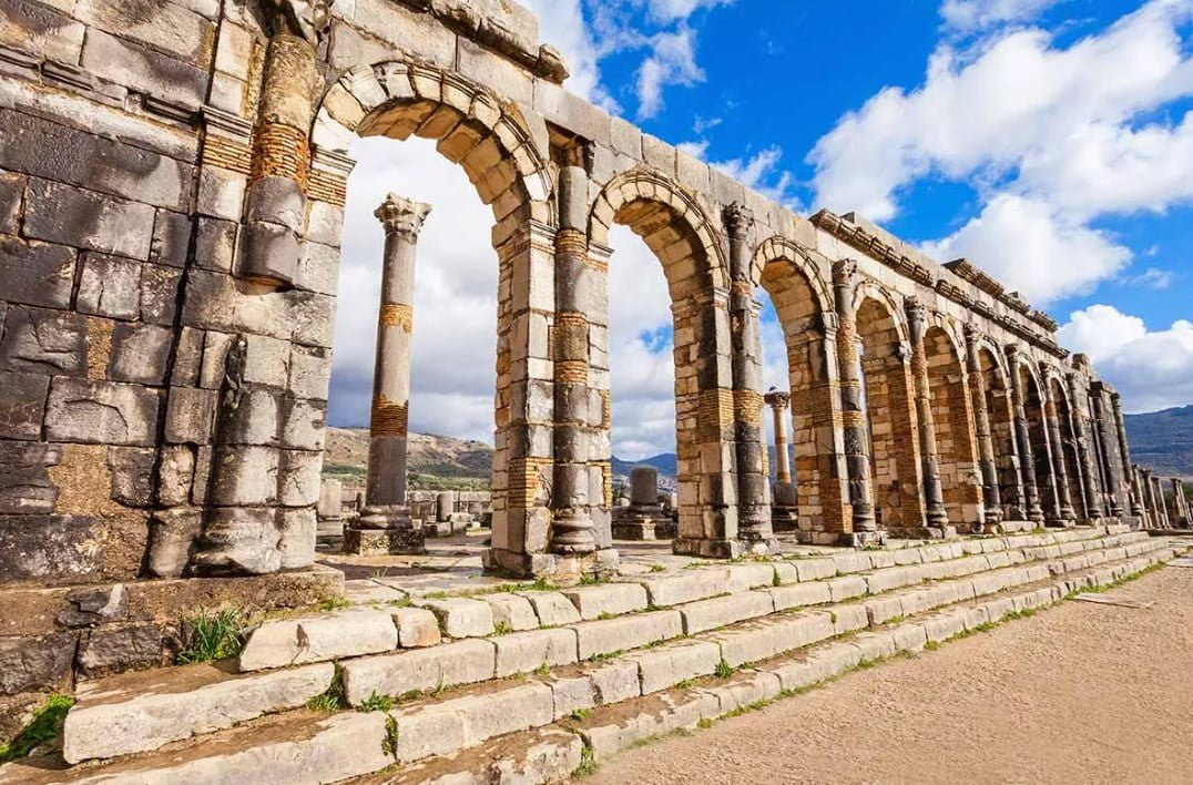 Fortaleza medieval romana, visitada durante el tour de 7 días desde Fez a Fez