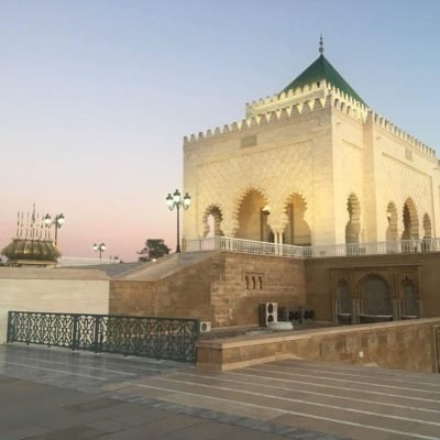 Mausoleo Mohamed V Mausoleo en Rabat, a visitar durante el tour de 10 días de Fez a Fez
