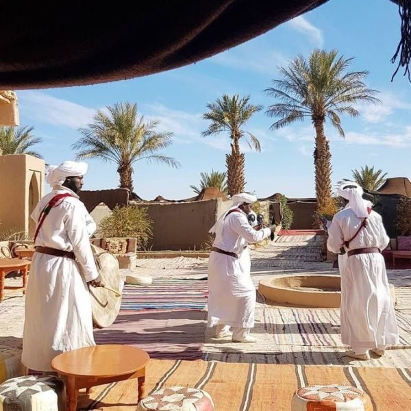 Khamlia es una ciudad a visitar durante el tour desde Casablanca y desde Ouarzazate